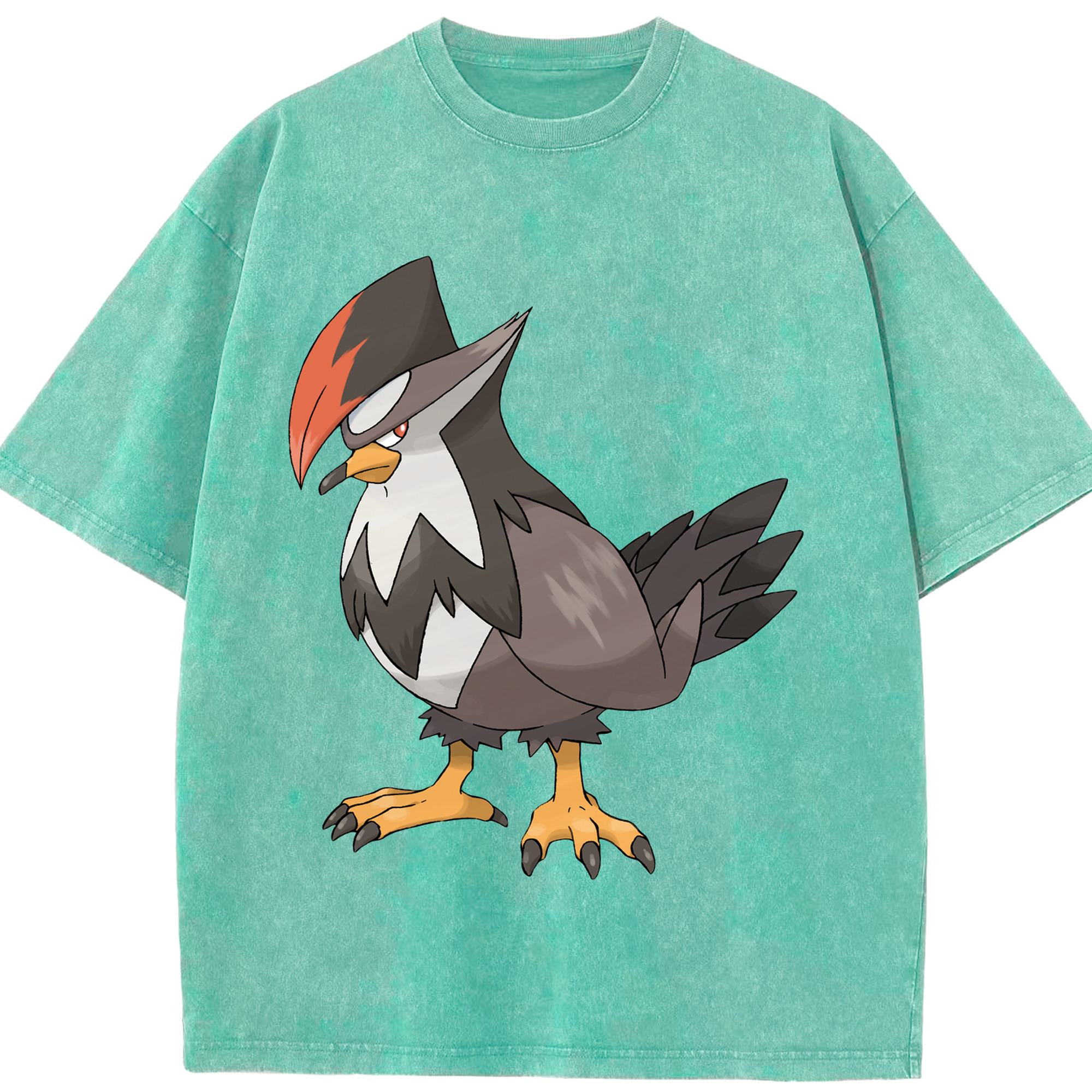 （画像用） ポケットモンスター Pokémon 綿100% ヴィンテージ風 半袖Tシャツ（フロントプリント）
